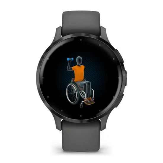Garmin Venu 3S 3,05 cm (1.2") AMOLED 41 mm Numérique 390 x 390 pixels Écran tactile Gris Wifi GPS (satellite) Garmin Venu 3S 3,05 cm (1.2") AMOLED 41 mm Numérique 390 x 390 pixels Écran tactile Gris Wifi GPS (satellite)