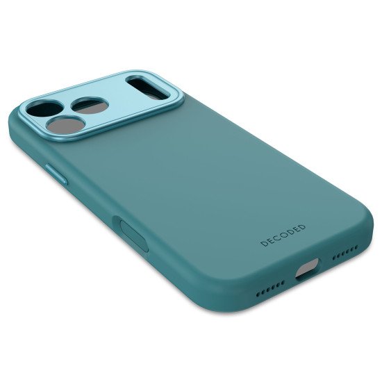 Decoded Silicone Backcover Apple iPhone 17 Pro Max Retro Blue coque de protection pour téléphones portables 17,5 cm (6.9") Housse Bleu
