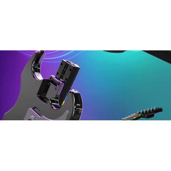 PDP Riffmaster Noir, Gris Guitare Analogique/Numérique PC, Xbox One, Xbox Series S, Xbox Series X