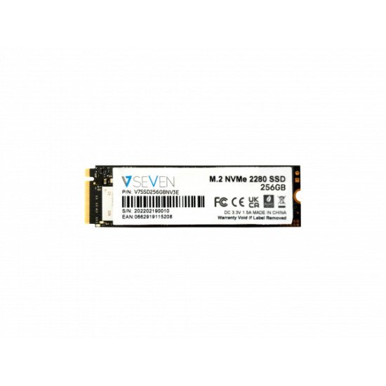 V7 V7SSD256GBNV3E disque SSD M.2 256 Go Série ATA III 3D TLC NVMe V7 V7SSD256GBNV3E disque SSD M.2 256 Go Série ATA III 3D TLC NVMe