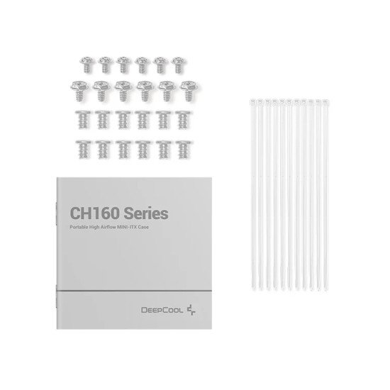 DeepCool CH160 WH Small Form Factor (SFF) Blanc DeepCool CH160 WH Small Form Factor (SFF) Blanc