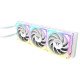Thermaltake MAGCurve 360 Ultra Snow AIO ARGB Fan Carte-mère Kit de refroidissement du liquide 12 cm Blanc 1 pièce(s)
