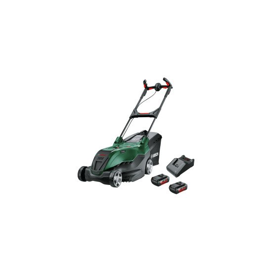 Bosch AdvancedRotak Marcher derrière un tracteur tondeuse Batterie Vert
