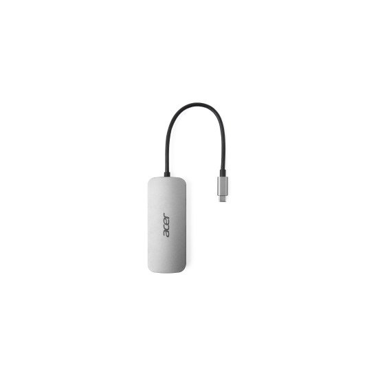 Acer 7in1 Type C Dongle Avec fil USB 3.2 Gen 1 (3.1 Gen 1) Type-C Argent