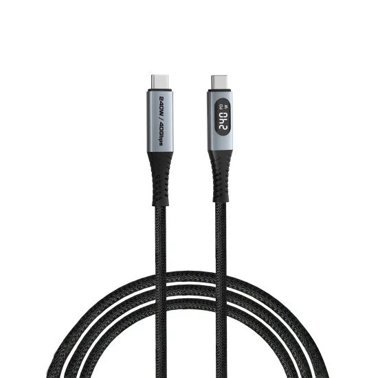 Verbatim 31849 câble USB USB4 Gen 2x2 1,2 m USB C Noir Verbatim 31849 câble USB USB4 Gen 2x2 1,2 m USB C Noir