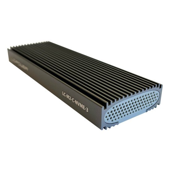 LC-Power LC-M2-C-NVME-3 Boîtier de disques de stockage Enceinte ssd Noir M.2 LC-Power LC-M2-C-NVME-3 Boîtier de disques de stockage Enceinte ssd Noir M.2