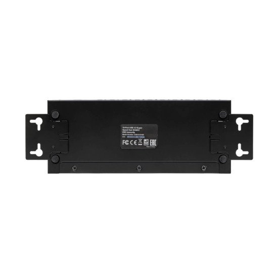 Tripp Lite U360-010-IND hub & concentrateur USB 3.2 Gen 1 (3.1 Gen 1) Type-B 5000 Mbit/s Noir