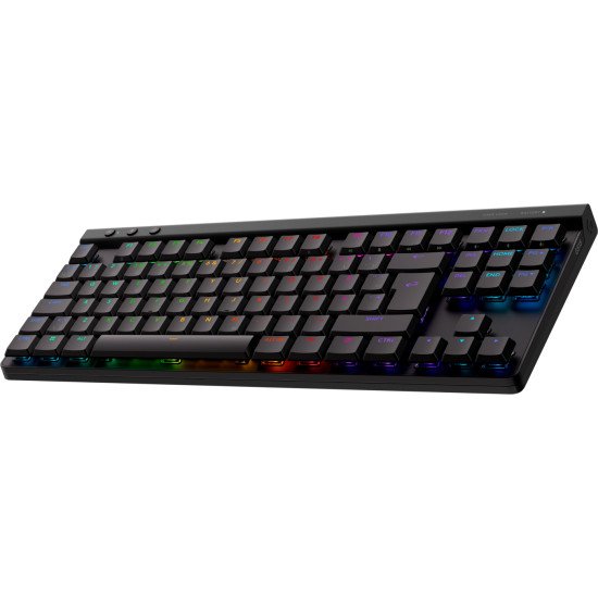 Logitech G G515 clavier Jouer USB + RF Wireless + Bluetooth QWERTY Danois, Finlandais, Norvégien, Suédois Noir Logitech G G515 clavier Jouer USB + RF Wireless + Bluetooth QWERTY Danois, Finlandais, Norvégien, Suédois Noir