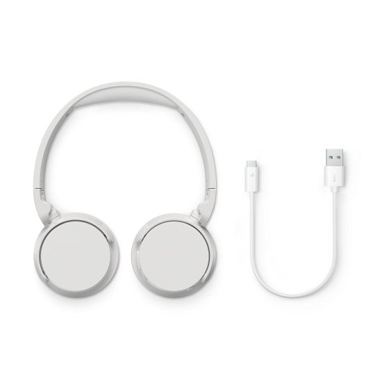 Philips 4000 series TAH4209WT/00 casque Sans fil Arceau Appels/Musique Bluetooth Blanc