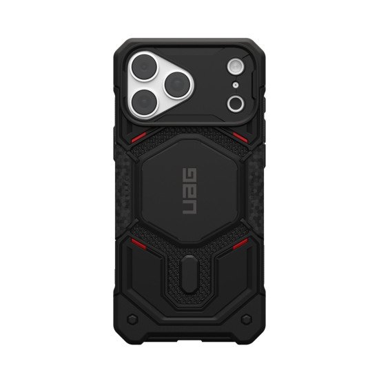 Urban Armor Gear UAG Monarch Pro Backcover voor de Apple iPhone 18 Pro Max / 17 Pro Max - Kevlar Black coque de protection pour téléphones portables Housse