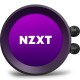 NZXT RL-KRZ53-01 système de refroidissement d'ordinateur Processeur Refroidisseur de liquide tout-en-un 12 cm Noir