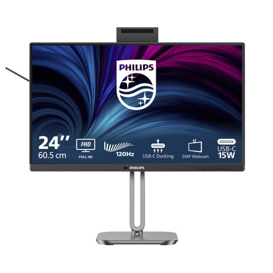 Philips 4000 series 24B2U4301H/00 écran PC 60,5 cm (23.8") 1920 x 1080 pixels Full HD LCD Gris