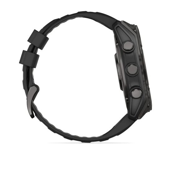 Garmin Fenix 8 3,56 cm (1.4") AMOLED 51 mm Numérique 454 x 454 pixels Écran tactile Gris Wifi GPS (satellite)