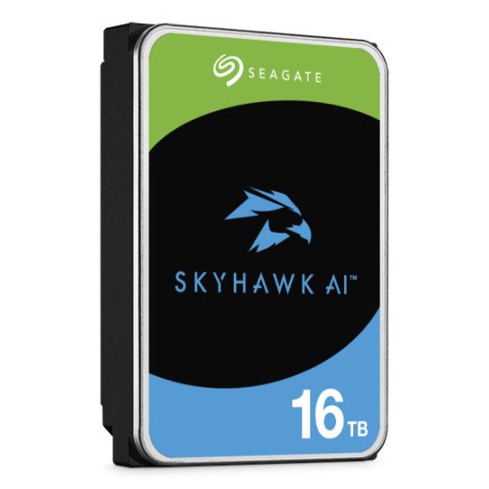 Seagate SkyHawk AI ST16000VE005 disque dur 16 To 7200 tr/min 512 Mo 3.5" Série ATA III