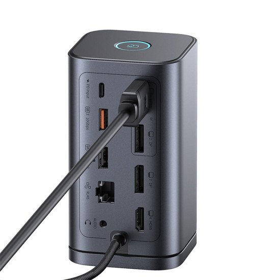Baseus Spacemate USB Type-C 10000 Mbit/s Gris