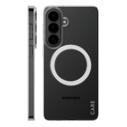 PanzerGlass CARE™ by ® SL1M Case Transparent w. Qi Samsung Galaxy S26+ coque de protection pour téléphones portables 17 cm (6.7") Housse