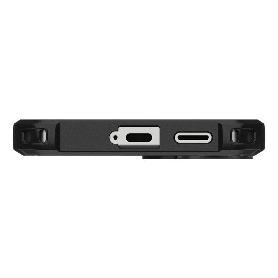 Urban Armor Gear 21450911314 coque de protection pour téléphones portables 17 cm (6.7") Housse Cendre, Noir