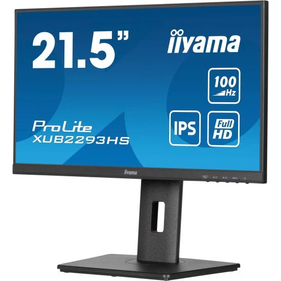 iiyama ProLite XUB2293HS-B6 écran PC 54,6 cm (21.5") 1920 x 1080 pixels Full HD LED Noir iiyama ProLite XUB2293HS-B6 écran PC 54,6 cm (21.5") 1920 x 1080 pixels Full HD LED Noir