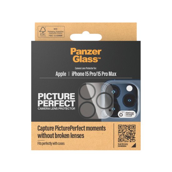 PanzerGlass Camera Protector Protection d'écran transparent Apple 1 pièce(s)
