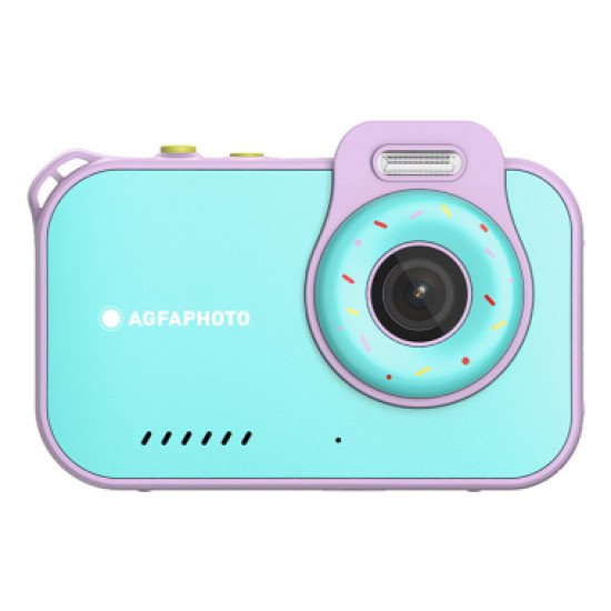 AgfaPhoto Compact ARKCW2BL appareil photo numérique Appareil-photo compact 12 MP CMOS Bleu, Rose