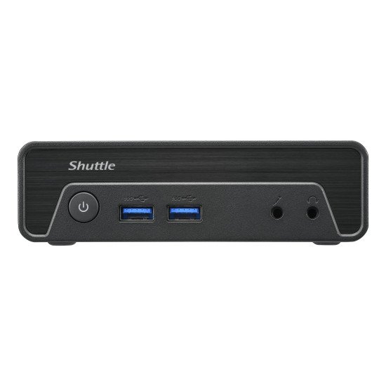 Shuttle Nano-PC NE10N, Intel N100, 1x HDMI, 1x DP, 6x USB, 1x LAN, FANLESS, 24/7, VESA