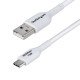 StarTech.com Câble de Charge USB-A vers USB-C de 3m, Charge et Synchronisation, 3A, USB 2.0, Gaine TPE - Cordon de Charge USB Blanc StarTech.com Câble de Charge USB-A vers USB-C de 3m, Charge et Synchronisation, 3A, USB 2.0, Gaine TPE - Cordon de Charge USB Blanc