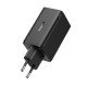 Baseus GAN6 65W ŞARJ+100W C TO C KBL-SYH chargeur d'appareils mobiles Ordinateur portable, PDA, Tablette Noir USB Auto