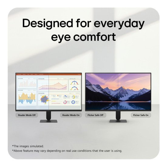 LG 27U411B-B écran PC 68,6 cm (27") 1920 x 1080 pixels Full HD LCD Noir