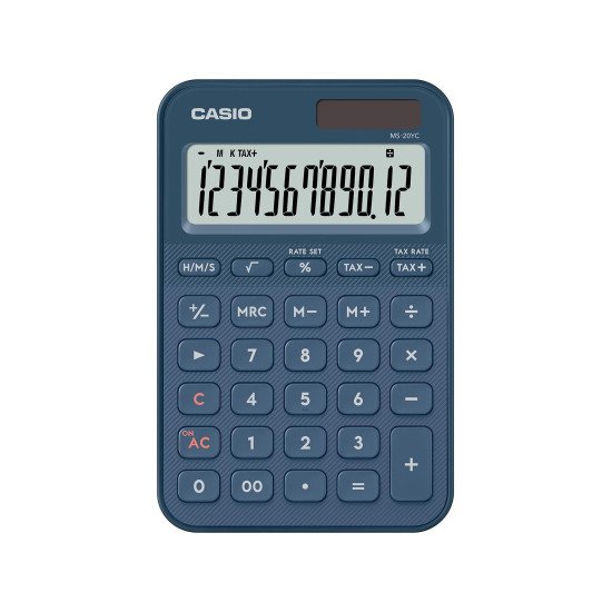 Casio MS-20YC calculatrice Bureau Calculatrice basique Marine