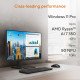 ASUS ExpertCenter P600 AiO PM670KA-BPE011X Copilot+ PC AMD Ryzen AI 7 350 68,6 cm (27") 1920 x 1080 pixels PC All-in-One 16 Go DDR5-SDRAM 512 Go SSD Windows 11 Pro Wi-Fi 6 (802.11ax) Noir