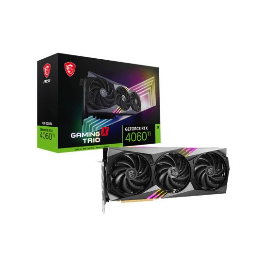 MSI GeForce RTX 4060 Ti GAMING X TRIO 8G NVIDIA 8 Go GDDR6