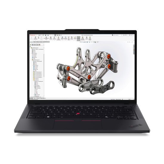 Lenovo ThinkPad P14s Gen 6 (AMD) AMD Ryzen AI 7 350 Station de travail mobile 35,6 cm (14") WUXGA 32 Go DDR5-SDRAM 1 To SSD Wi-Fi 7 (802.11be) Windows 11 Pro Belge Noir