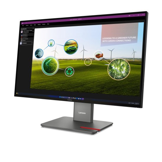 Lenovo ThinkVision P27Q-40 LED display 68,6 cm (27") 2560 x 1440 pixels Quad HD Noir Lenovo ThinkVision P27Q-40 LED display 68,6 cm (27") 2560 x 1440 pixels Quad HD Noir