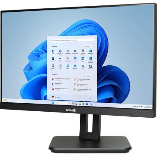 TERRA 2410HA Intel® Core™ i3 i3-1315U 60,5 cm (23.8") 1920 x 1080 pixels PC All-in-One 8 Go DDR4-SDRAM 500 Go SSD Windows 11 Home Wi-Fi 6 (802.11ax) Noir