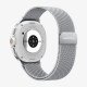 Spigen Metal Fit Bande Argent Acier