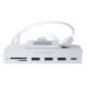Satechi ST-UCICHS station d'accueil USB 3.2 Gen 1 (3.1 Gen 1) Type-C Argent