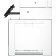 HP Imprimante multifonction Color LaserJet Enterprise 5800dn, Impression, copie, numérisation, télécopie (en option), Chargeur automatique de documents; Bacs haute capacité en option; Écran tactile; Cartouche TerraJet