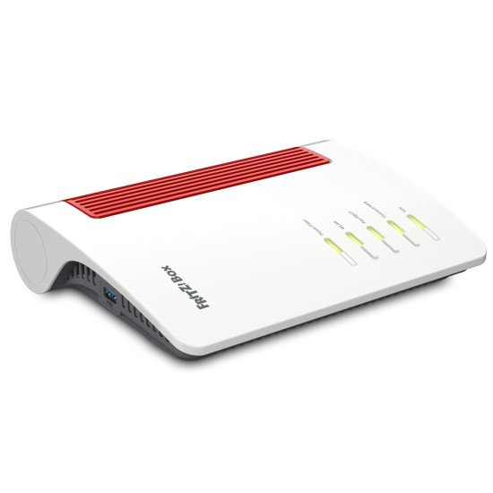 FRITZ! Box 5690 routeur sans fil 2.5 Gigabit Ethernet Bi-bande (2,4 GHz / 5 GHz) Rouge, Blanc FRITZ! Box 5690 routeur sans fil 2.5 Gigabit Ethernet Bi-bande (2,4 GHz / 5 GHz) Rouge, Blanc