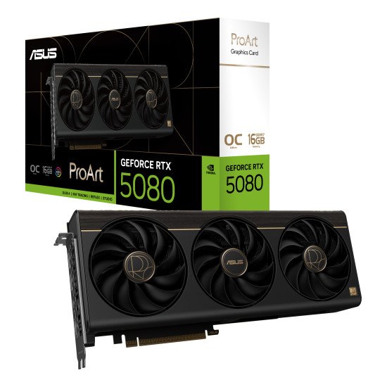 ASUS ProArt -RTX5080-O16G NVIDIA GeForce RTX 5080 16 Go GDDR7