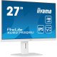 iiyama ProLite XUB2792QSU-W6 écran PC 68,6 cm (27") 2560 x 1440 pixels Wide Quad HD LED Blanc