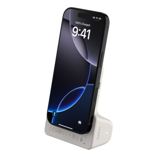 Belkin Stage PowerGrip Support actif Mobile/smartphone Sable