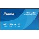 iiyama LH8664UHS-B3AG Écran d'affichage dynamique Écran plat de signalisation numérique 2,17 m (85.6") Wifi 450 cd/m² 4K Ultra HD Noir Intégré dans le processeur Android 24/7