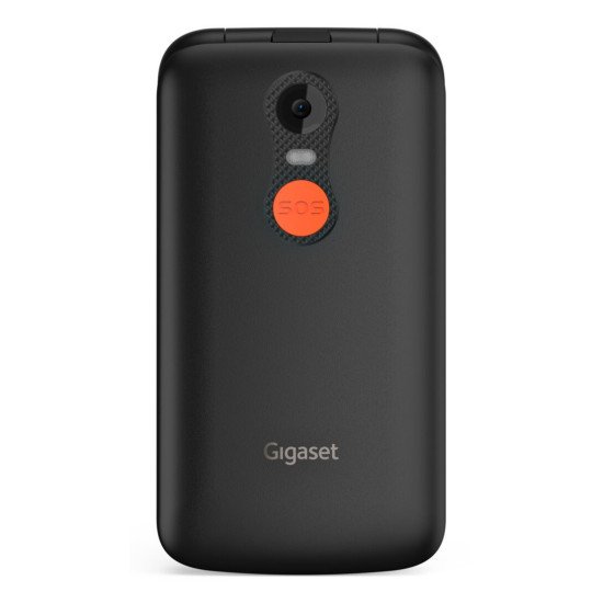 Gigaset GL595 7,11 cm (2.8") 114 g Noir Téléphone pour seniors Gigaset GL595 7,11 cm (2.8") 114 g Noir Téléphone pour seniors