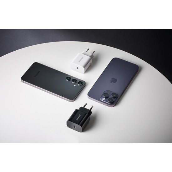 Intenso Adaptateur secteur W20C, 20 W, port USB-C, noir