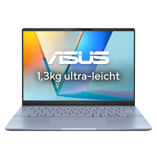 ASUS Vivobook S 14 OLED S5406SA-QD230W Intel Core Ultra 7 258V Ordinateur portable 35,6 cm (14") WUXGA 32 Go LPDDR5x-SDRAM 1 To SSD Wi-Fi 7 (802.11be) Windows 11 Home Allemand Bleu ASUS Vivobook S 14 OLED S5406SA-QD230W Intel Core Ultra 7 258V Ordinateur portable 35,6 cm (14") WUXGA 32 Go LPDDR5x-SDRAM 1 To SSD Wi-Fi 7 (802.11be) Windows 11 Home Allemand Bleu