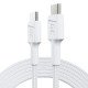 Green Cell KABGC29W câble USB USB 3.2 Gen 1 (3.1 Gen 1) 2 m USB C 0,48 Gbit/s 60 W Blanc