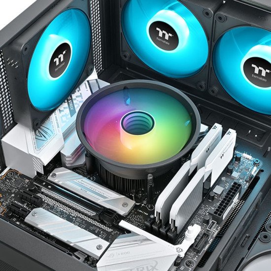 Thermaltake UX150 ARGB Sync Processeur Refroidisseur d'air 13 cm Noir 1 pièce(s)