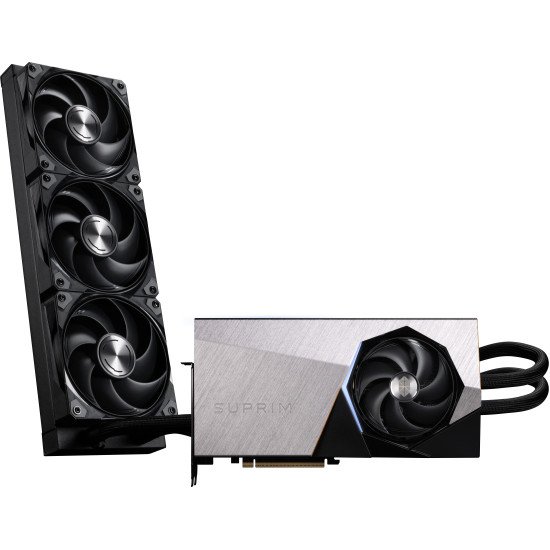 MSI SUPRIM GEFORCE RTX 5080 16G LIQUID SOC carte graphique NVIDIA 16 Go GDDR7 MSI SUPRIM GEFORCE RTX 5080 16G LIQUID SOC carte graphique NVIDIA 16 Go GDDR7