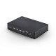 StarTech.com Switch KVM DisplayPort à 4 Ports avec Fonction Mouse Roaming et Multi-View / Picture-in-Picture, 4K 60 Hz, Hub USB 3.0 (5 Gbps), Contrôle par Raccourcis Clavier, Conforme TAA