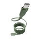 PanzerGlass empower™ by ® Magnetic 240W USB-C to USB-C Cable | USB 2.0 | 1.5M | Sage câble USB Vert